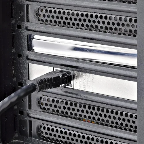 Vista 8 de StarTech.com Tarjeta adaptadora de red PCIe de 1 puerto de 10 Gbps, tarjeta de red para PC/servidor, tarjeta PCIe Ethernet de seis velocidades