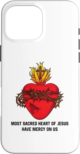 Vista 18 de Funda con diseño de corazón de Jesús para iPhone 12 mini