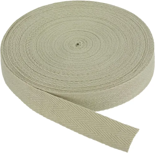 Vista 248 de PATIKIL Cinta de sarga de algodón de 1 pulgada, 50 yardas, cinta de algodón, cinta de encuadernación al bies, cinta de espiga para costura, Verde