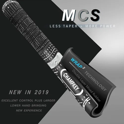 Vista 2 de CHAMPKEY Premium Hybrid Golf Grips 13 Pack with All Repair Kits - All Weather Performance Golf Club Grips - High Traction and Control Half Corded