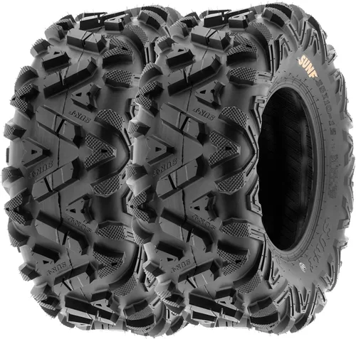 Vista 3 de SunF - Llantas todo-terreno (ATV, UTV) de 22 a 29 pulgadas, 6 PR A033 (juego completo de 4)