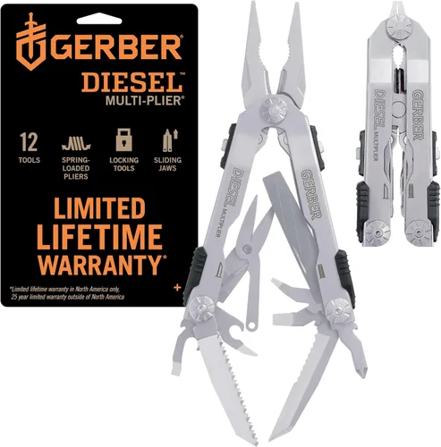 Gerber Gear Alicates múltiples diesel, acero inoxidable [22-01470]