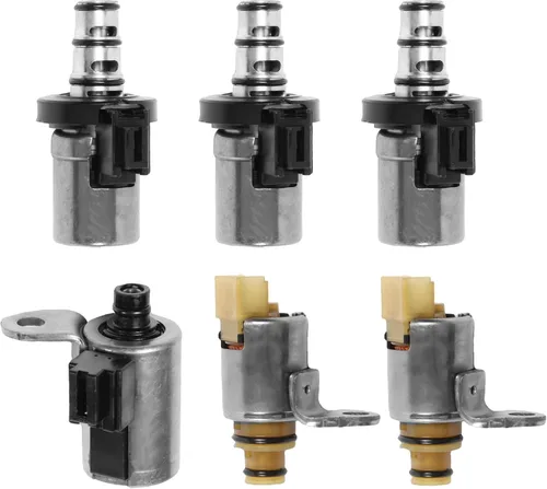 Vista 7 de Kessocco Kit de solenoide de cambio de transmisión 4 velocidades, cambio de transmisión automática, EPC PWM, reemplazo de solenoide para Ford Focus