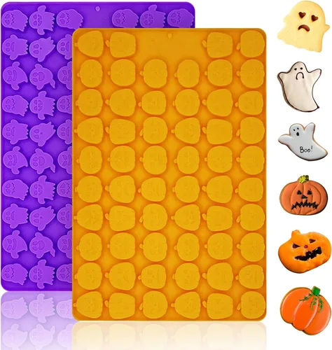 Vista 18 de 2 moldes de silicona, moldes de golosinas para perros, para hornear, moldes antiadherentes para huesos de perro para chocolate, dulces, pudín