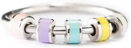 STORYJEWELLERY Fidget Ring, Anxiety Rings for Women, Spinner Ring, Silent Spinning Stress Rings, Fidget Jewelry, Womens Gifts