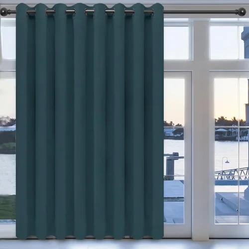 Vista 719 de Easy-Going - Cortinas opacas para dormitorio, aislamiento térmico sólido con ojales, cortinas de ventana para reducción de ruido, cortinas