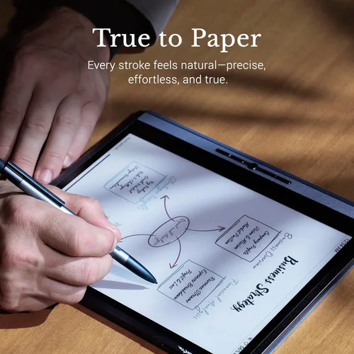 Vista 3 de Penstar eNote Pro Paquete de Tableta de Papel E Ink a Color de 10.3", Cuaderno Digital con Pantalla Táctil, Tableta de Escritura ePaper de 4GB 128GB