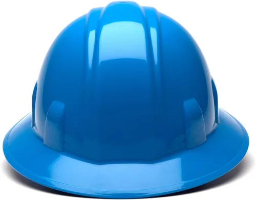 Vista 9 de Pyramex Safety SL Series Full Brim Hard Hat 4-Point Ratchet Suspension