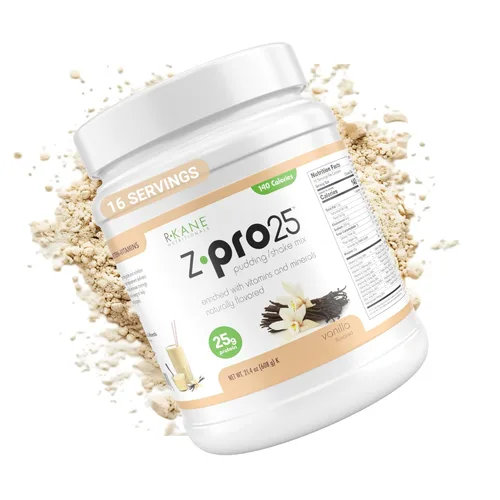 Vista 9 de R-Kane Z-Pro 25 batidos de proteínas: batido de chocolate con alto contenido de proteínas y mezcla de pudín, bebidas de proteína de chocolate