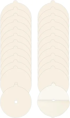 Paquete de 24 discos de repuesto para trampa de pulgas para trampa de pulgas Bug Md, almohadillas adhesivas de repuesto de 5.4 pulgadas para