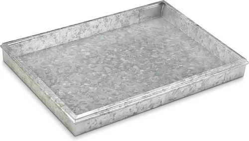 Good Directions Bandeja pequeña para botas, bandeja decorativa clásica multiusos para todo tipo de clima, zapatos, plantas, garaje, puerta de patio,