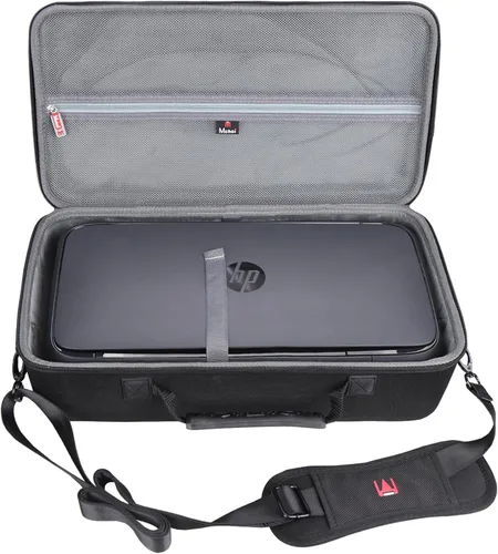 Mchoi Estuche rígido de viaje compatible con la impresora portátil HP OfficeJet 250 todo en uno (CZ992A), solo funda, negro