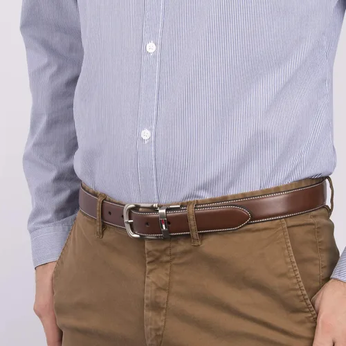 Vista 4 de Tommy Hilfiger Cinturón reversible dos en uno versátil para hombre