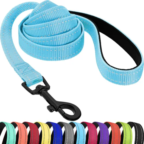 Vista 9 de CollarDirect Correa floral para perro, correa de nailon con estampado de flores, correas ajustables para mascotas para perros pequeños, medianos