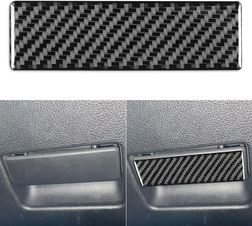 Vista 13 de NVCNX Fibra de Carbono Compatible con Ford Mustang GT Shelby 2010-2014 2011 2012 2013 Consola Central del Coche Transmisión Automática Caja