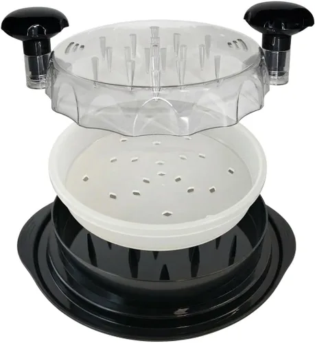 Herramienta manual de trituración de pechuga de pollo, trituradora de carne manual para cerdo, ternera e incluso ensaladas, mangos ergonómicos y