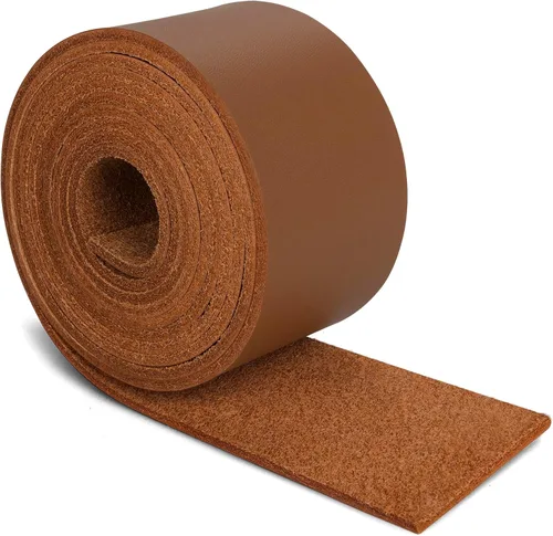 Vista 26 de JinRuiKJ Correa de cuero de grano superior – 1/2 pulgada de ancho 72 pulgadas de largo, tiras de cuero negro – muy adecuada para proyectos de arte