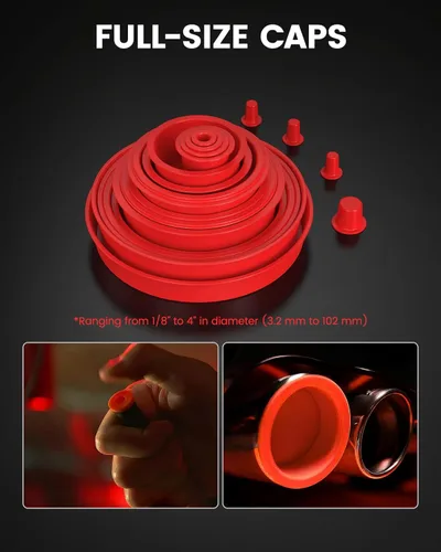 Vista 9 de Máquina de Humo Automotriz ANCEL S3000 PRO con Bomba de Aire Integrada y Multímetro de Presión. Kit Profesional de Herramientas de Detección