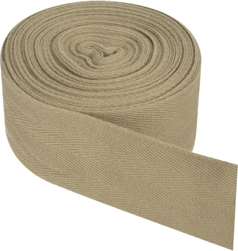 Vista 168 de PATIKIL Cinta de sarga de algodón de 1 pulgada, 50 yardas, cinta de algodón, cinta de encuadernación al bies, cinta de espiga para costura, Verde