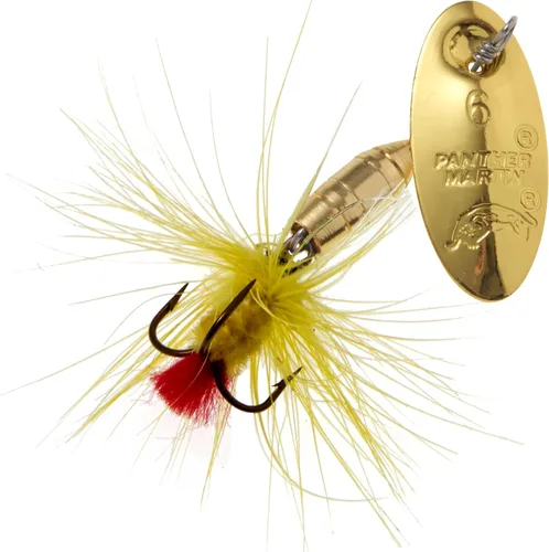 Vista 10 de Panther Martin PMF Deluxe Dressed Fly Barrel Body Spinner Señuelo de pesca atrapa trucha, lucioperca, perca, crappie, Pickerel, besugo, Dolly Varden
