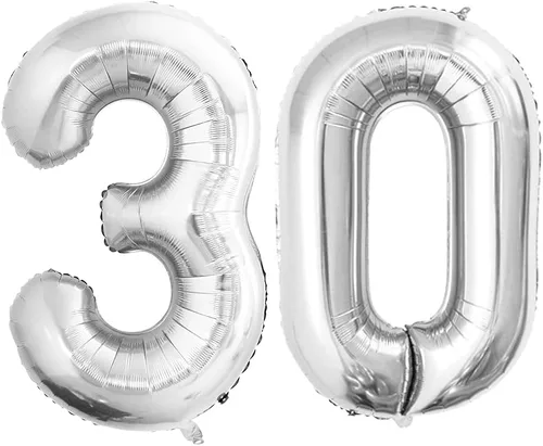 Vista 403 de GOER Globos con el número 80 para decoraciones de fiesta de cumpleaños número 80, globos de helio de aluminio jumbo de 42 pulgadas para 80 Oro rosa