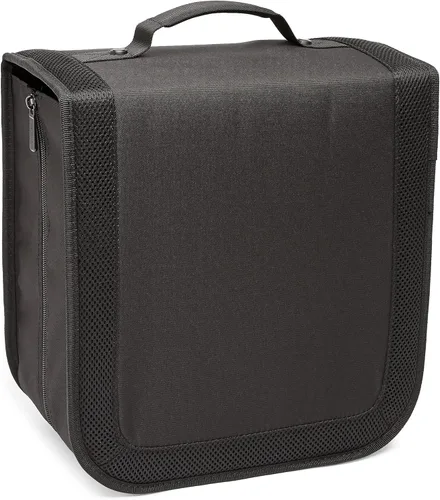 Vista 3 de Tienda Basics Carpeta de poliuretano para CDDVD, capacidad 400, color negro
