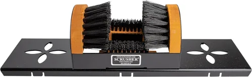 Vista 9 de Scrusher Limpiador de Botas y Zapatos - El Cepillo de Botas Original Multiusos de Larga Duración, Negro