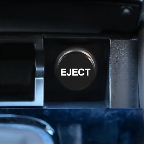 Vista 5 de Osilly Enchufe a prueba de polvo para encendedor de cigarrillos de automóvil, cubierta de enchufe de aluminio para decoración de botones, accesorios