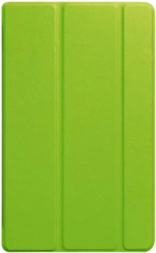 Vista 2 de Funda para tablet Amazon Kindle Fire HD8 6ª 7ª 8ª generación (versión 2016/2017/2018), funda de piel ligera con soporte folio ultradelgado