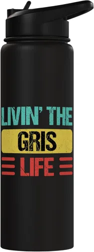 Vista 3 de Gris Name Stainless Steel Insulated Water Bottle