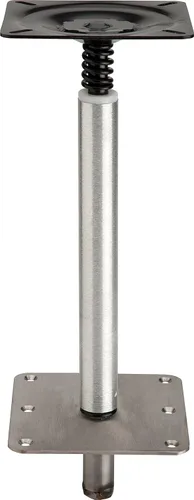 Vista 7 de Attwood 97739-T Juego de pedestal de asiento de barco de acero inoxidable con pasador giratorio Eze Lock'N Pin de 3/4 pulgadas