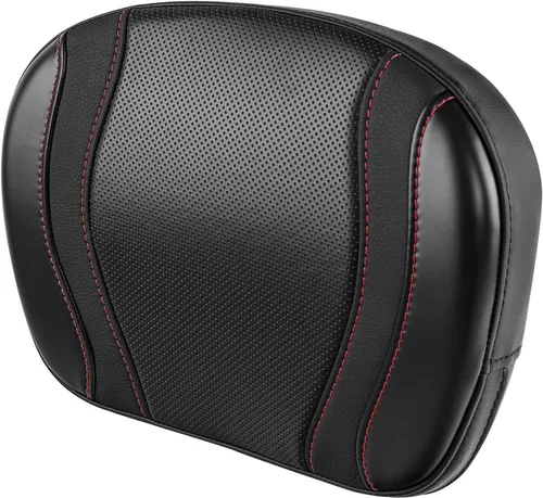 Vista 5 de C.C. RIDER Rubicon - Almohadilla desmontable para respaldo de barra de pasajero para Harley Touring Road King Street Glide Electra Glide 1994-2021