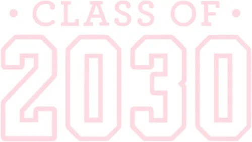 Vista 29 de Class of 2030 Iron On Decal, Senior Class Shirt Patch, Heat Transfer, HTV Graphic Tshirt Sticker, DIY Crafts, Pick Size Color, Iron-On Almost Black