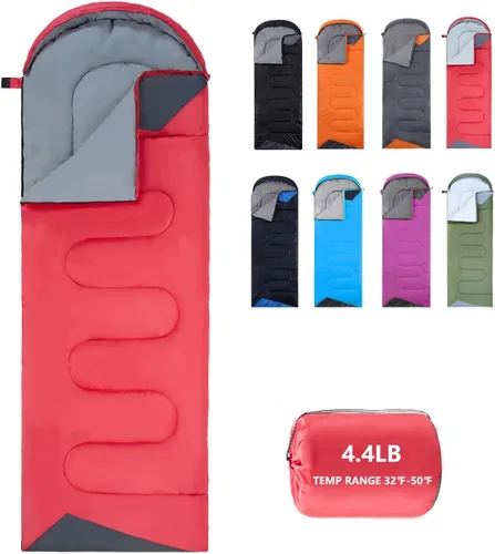 Vista 12 de Sleeping Bags for Adults Backpacking Lightweight Waterproof- Cold Weather Sleeping Bag for Girls Boys Mens for Warm Camping Hiking Outdoor Travel