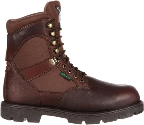 Georgia Boot Botas de trabajo impermeables con aislamiento Homeland para hombre