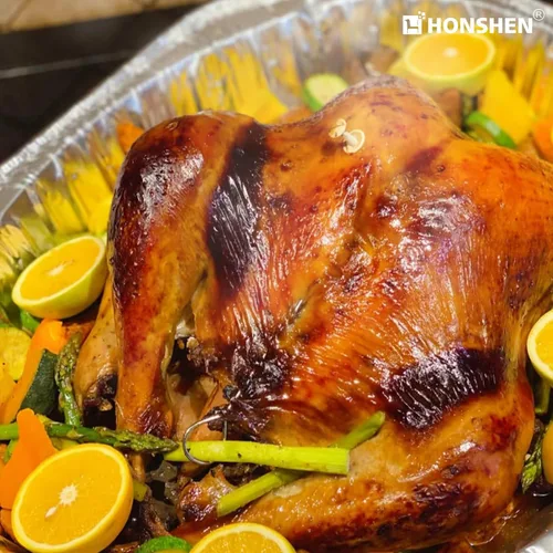 Vista 5 de Turquía Lacers para Trussing Turquía, pinchos de metal de acero inoxidable de 6 pulgadas, juego de 12