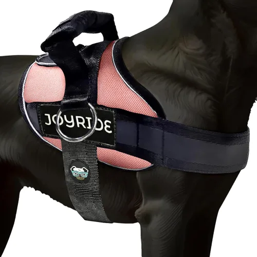 Vista 12 de Joyride Harness 2.0 - El Arnés Original para Perros Sin Tirones con Anillo Lateral - Sin Estrangulamiento, A Prueba de Escapes, Reflectante, 3 Clips