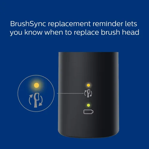 Vista 7 de Philips Sonicare ProtectiveClean 6100 - Cepillo de dientes eléctrico recargable, con sensor de presión, 3 modos de limpieza, SmarTimer y QuadPacer