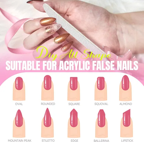 Vista 4 de Limas de uñas desechables de cebra de grano 80/80 de 5 pulgadas, tableros de esmeril de doble cara para uñas acrílicas, uñas de los pies