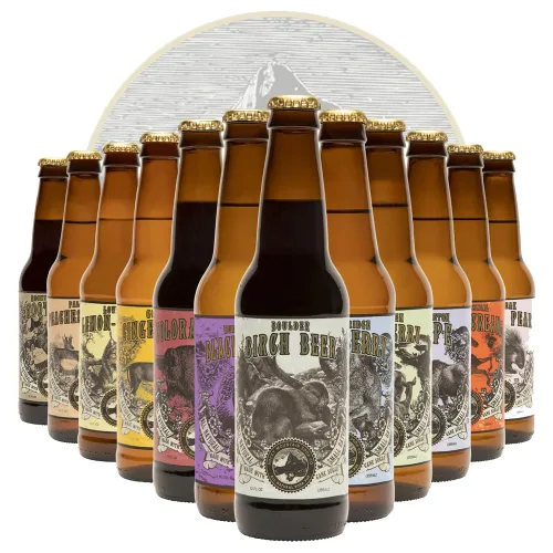 Vista 19 de Rocky Mountain Soda, Pack de 12 Botellas de 12 Fl Oz, Soda Pop Artesanal de Lotes Pequeños, Sin Gluten, Vegano, Azúcar de Caña Orgánico, Sin