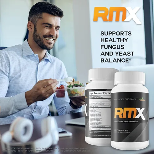 Vista 6 de RMX Pro - Fórmula masculina premium con probióticos y prebióticos para ayudar a apoyar la salud masculina - Nuestros mejores probióticos