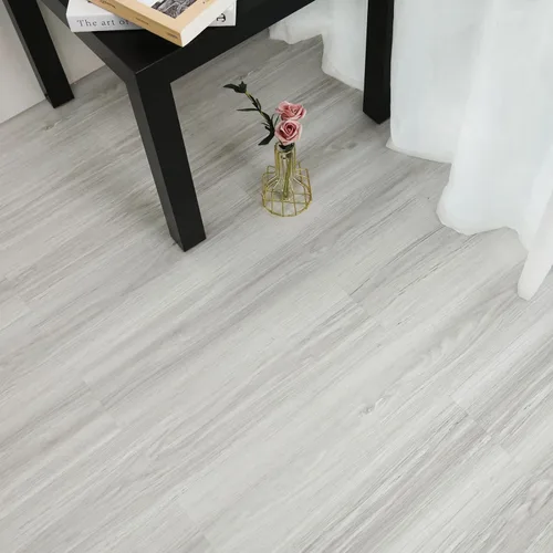 Vista 4 de Azulejos de vinilo para despegar y pegar, paquete de 10 unidades de 15 pies cuadrados, aspecto de madera natural, autoadhesivo, duradero e