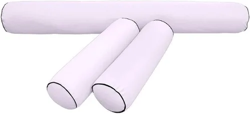 Vista 3 de * Solo funda*-Estilo 6 fundas de almohada para colchón de sofá cama al aire libre con ribete de tubería de contraste tamaño individual - AD107