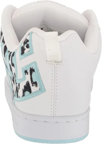 Vista 3 de DC Court Graffik - Zapatos para mujer, color negroocéano hawaiano