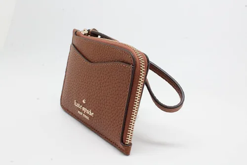 Vista 6 de Kate Spade New York Leila - Tarjetero de cuero con diseño de jengibre cálido, Warm Ginge (910)