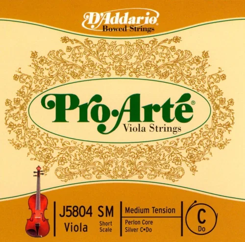 Vista 16 de D'Addario Pro-Arté Viola A Medio Medio (J5801MM)