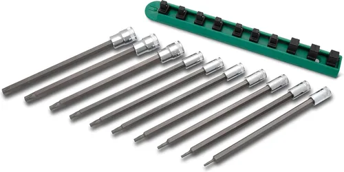 Vista 3 de GEARWRENCH Juego de dados Torx largos de 10 piezas de 1/4" y 3/8" - 80588