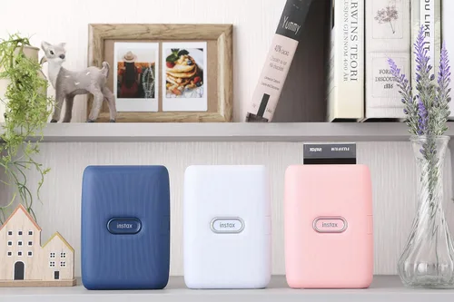 Vista 3 de Fujifilm Instax Mini Link - Impresora para smartphone - Mezclilla oscura