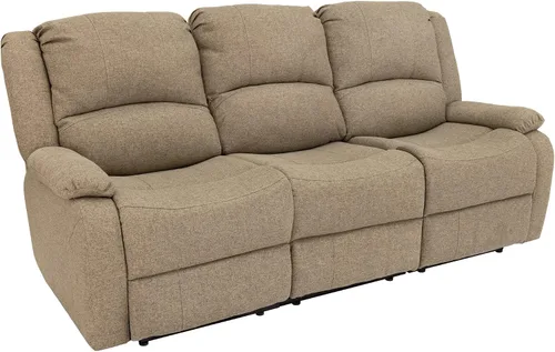 Vista 13 de RecPro Charles - Sofá reclinable de pared RV de 58 pulgadas Tela fósil