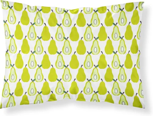 Vista 3 de Caroline's Treasures BB5207PILLOWCASE - Funda de almohada de tela de limones, limas y naranjas, ligera, súper suave, fácil de cuidar, decorativa
